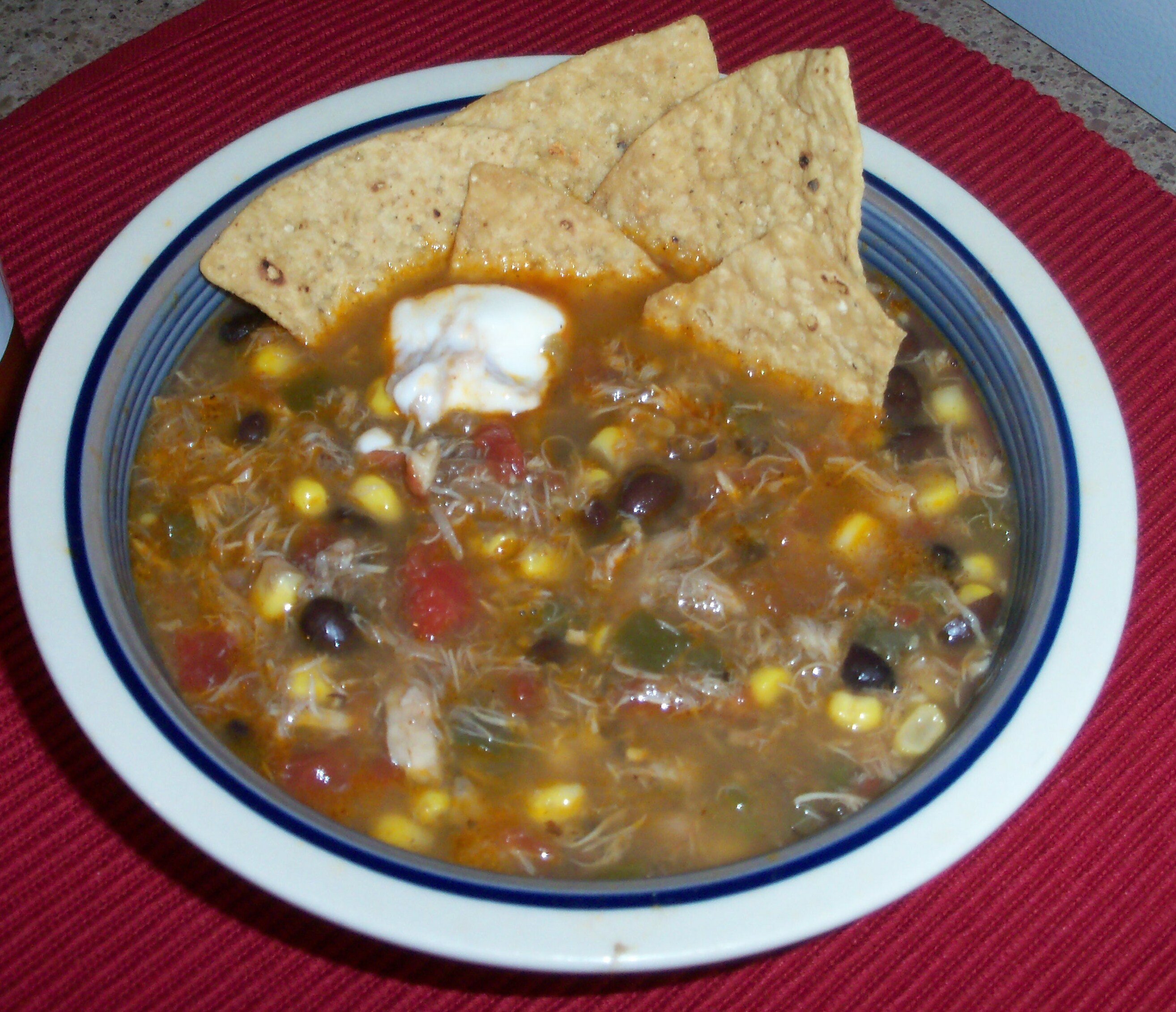 Roasted Chicken Chili Stoup