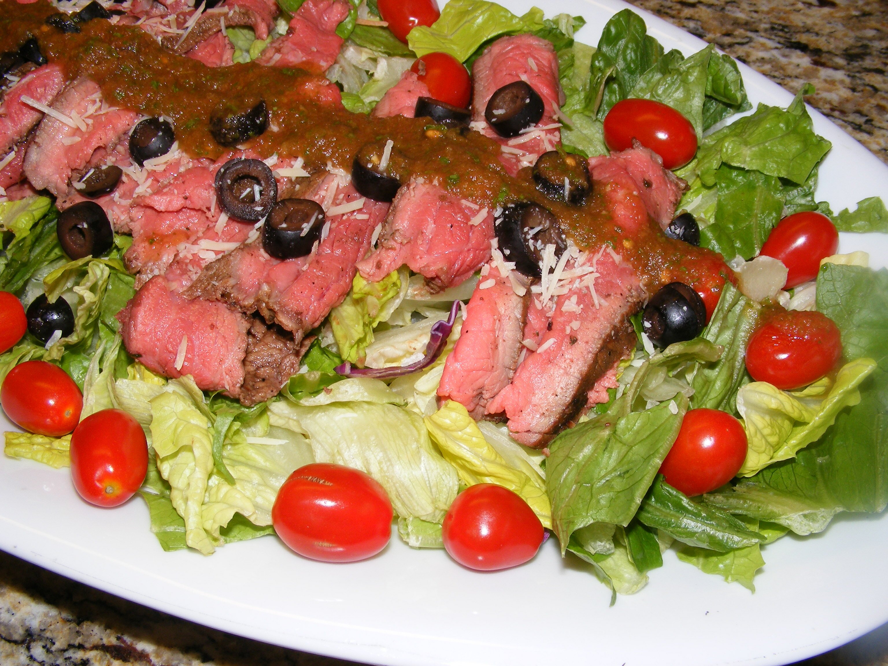 Mean & Lean Steak Salad